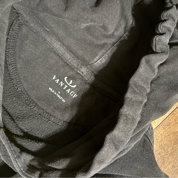 Black and Gray Men's Hoodie - Picture 2 of 3